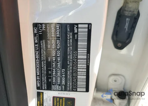 2018 Mercedes-Benz Gle 350 z USA, uszkodzony, nr VIN 4JGDA5JB3JB064966